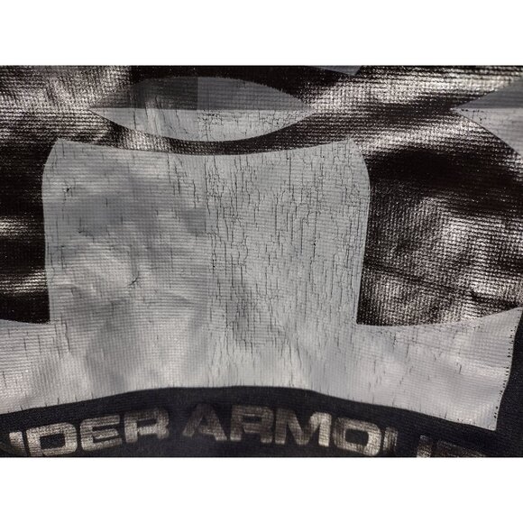 Under Armour Men's Fleece® Big Logo Hoodie Black Size Large - Picture 6 of 6